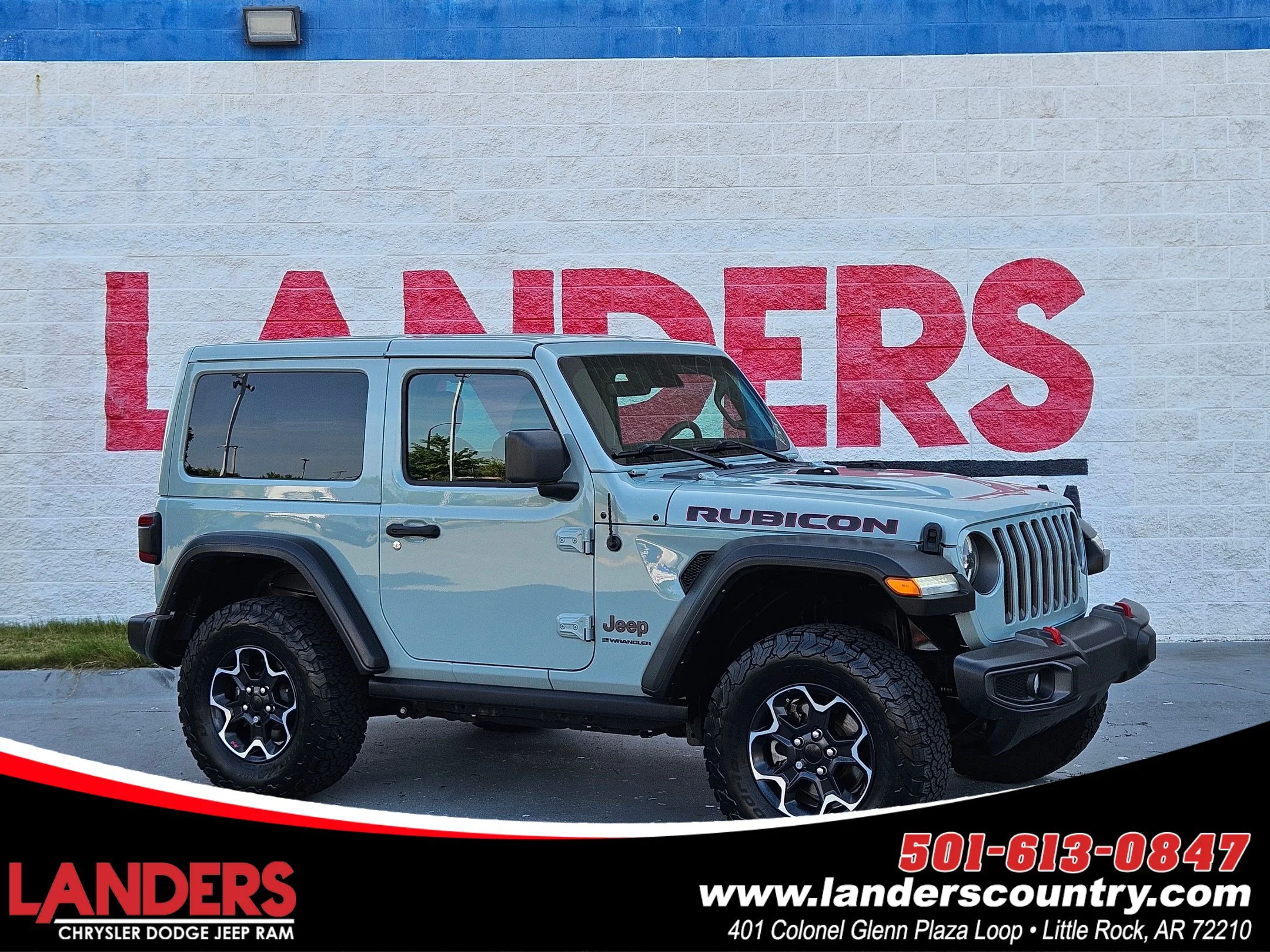 Used 2023 Earl Clearcoat Jeep Rubicon image 1