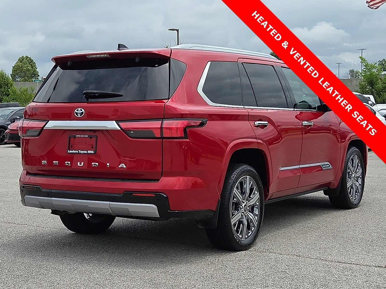 Used 2023 Supersonic Red Toyota Capstone image 5