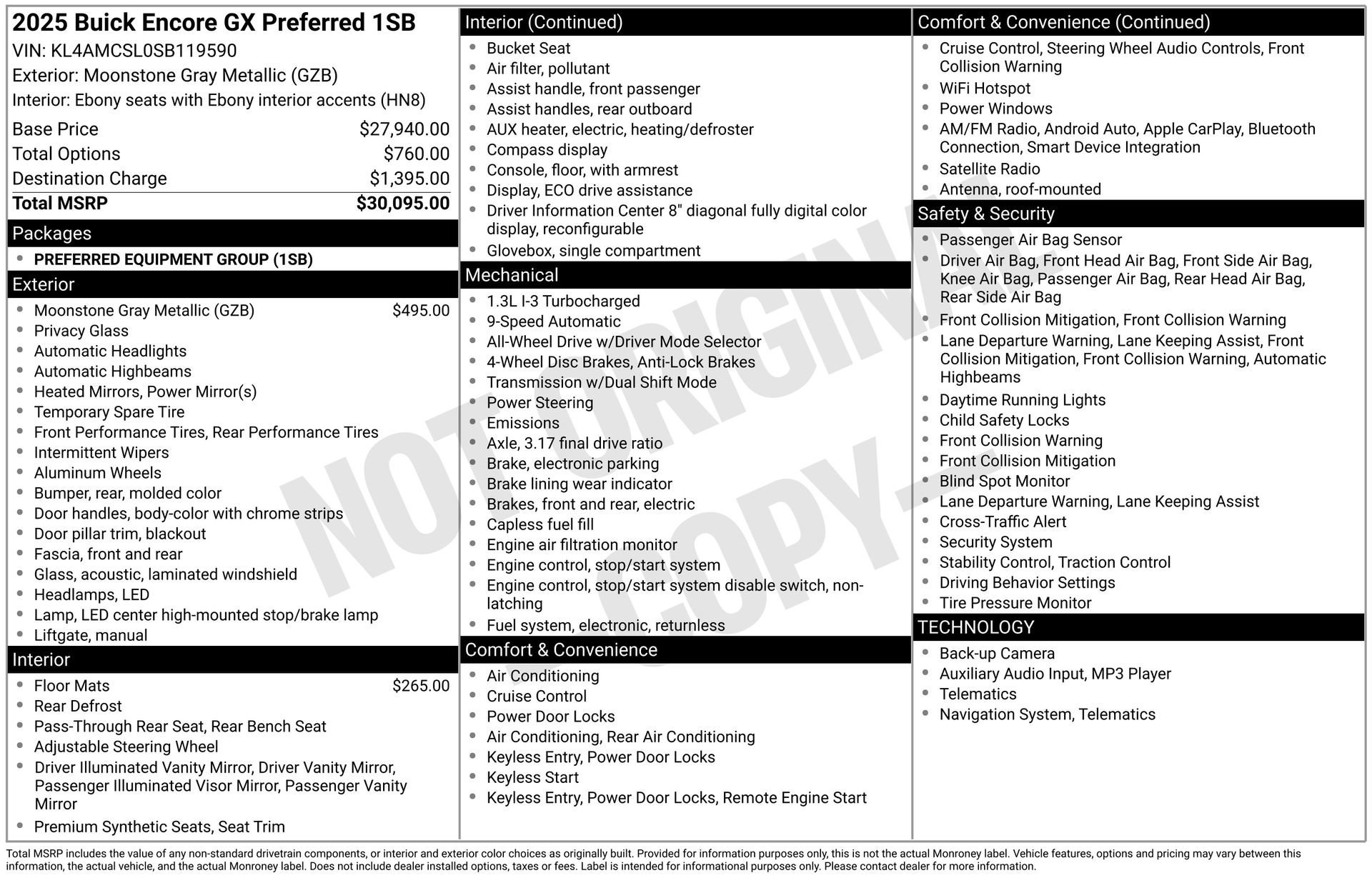 2025 Buick Encore GX Preferred - Photo 3