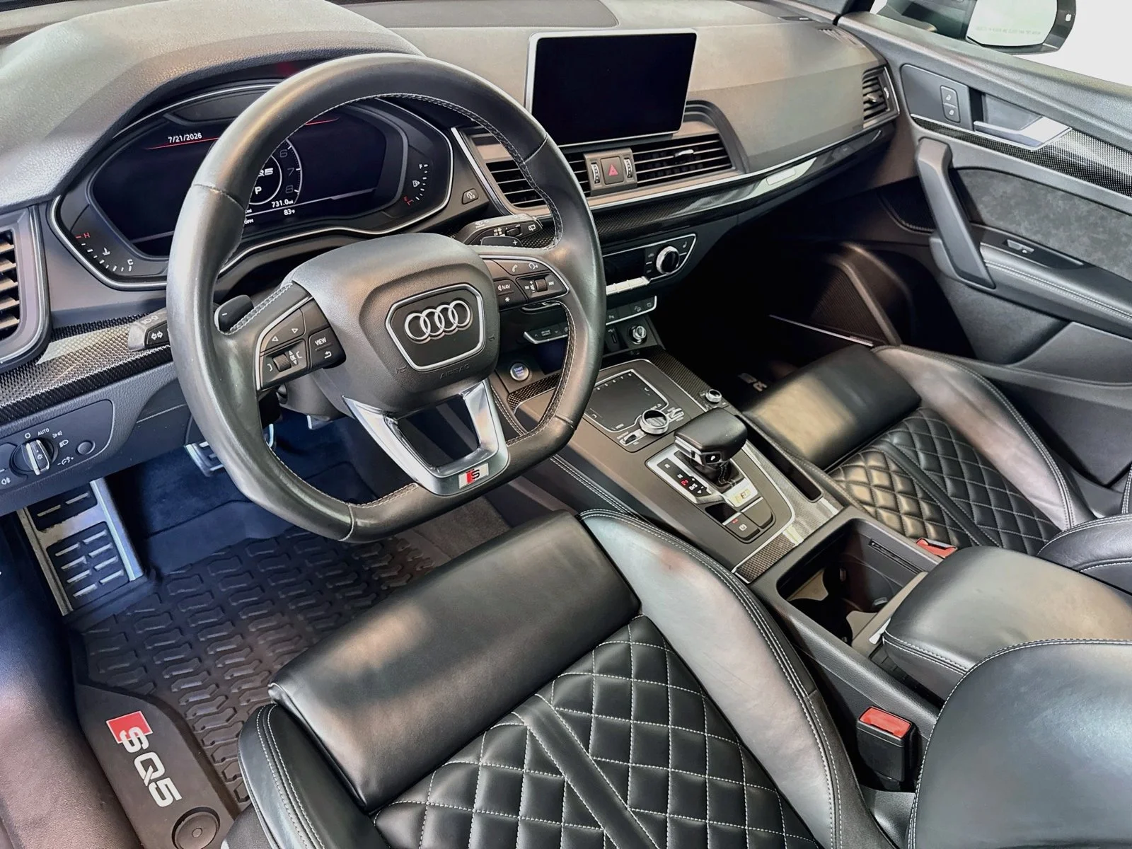 Used 2020 Florett Silver Metallic Audi Premium Plus image 9