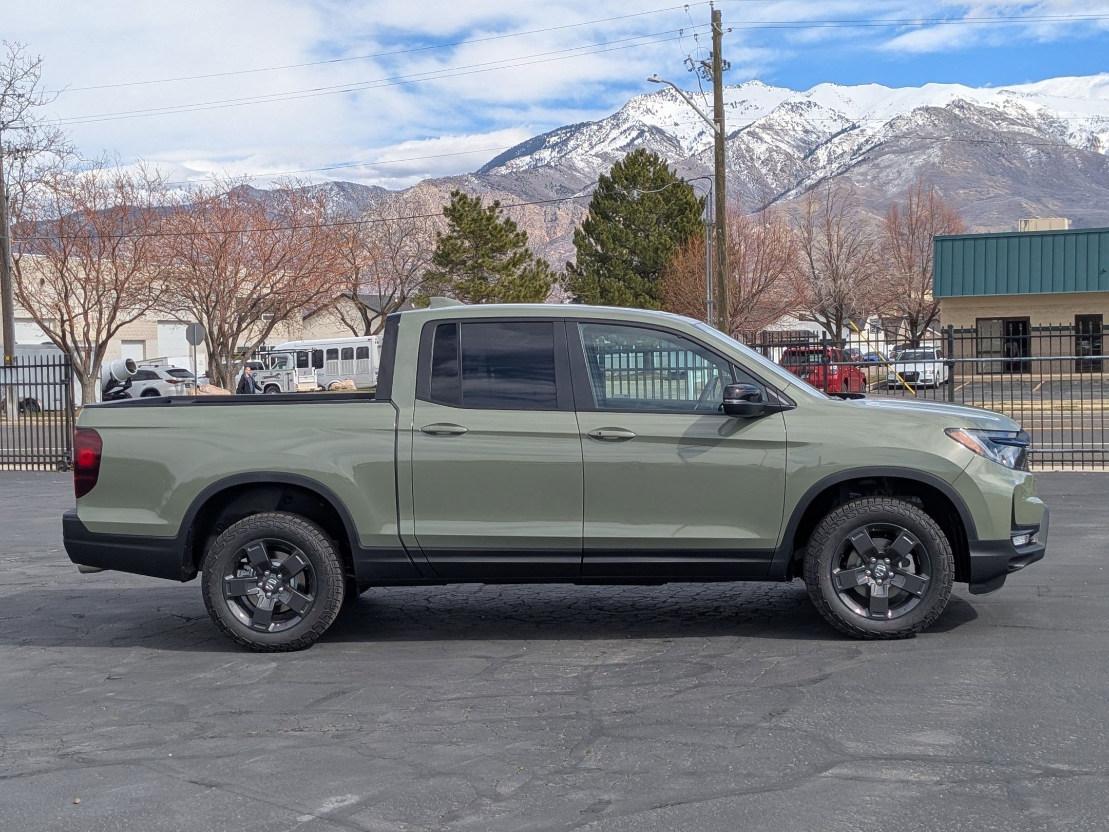 New 2026 Ash Green Metallic Honda TrailSport image 2