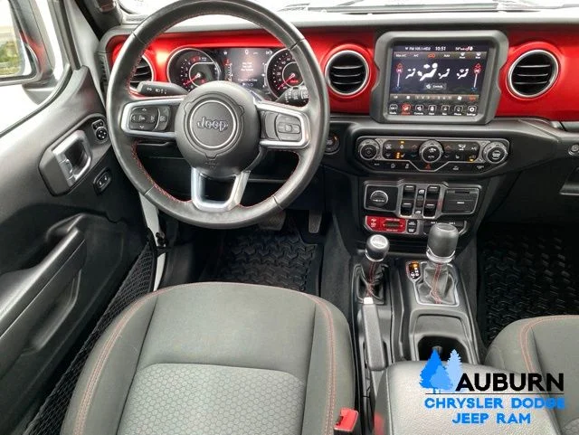 Used 2021 White Jeep Unlimited Rubicon image 28