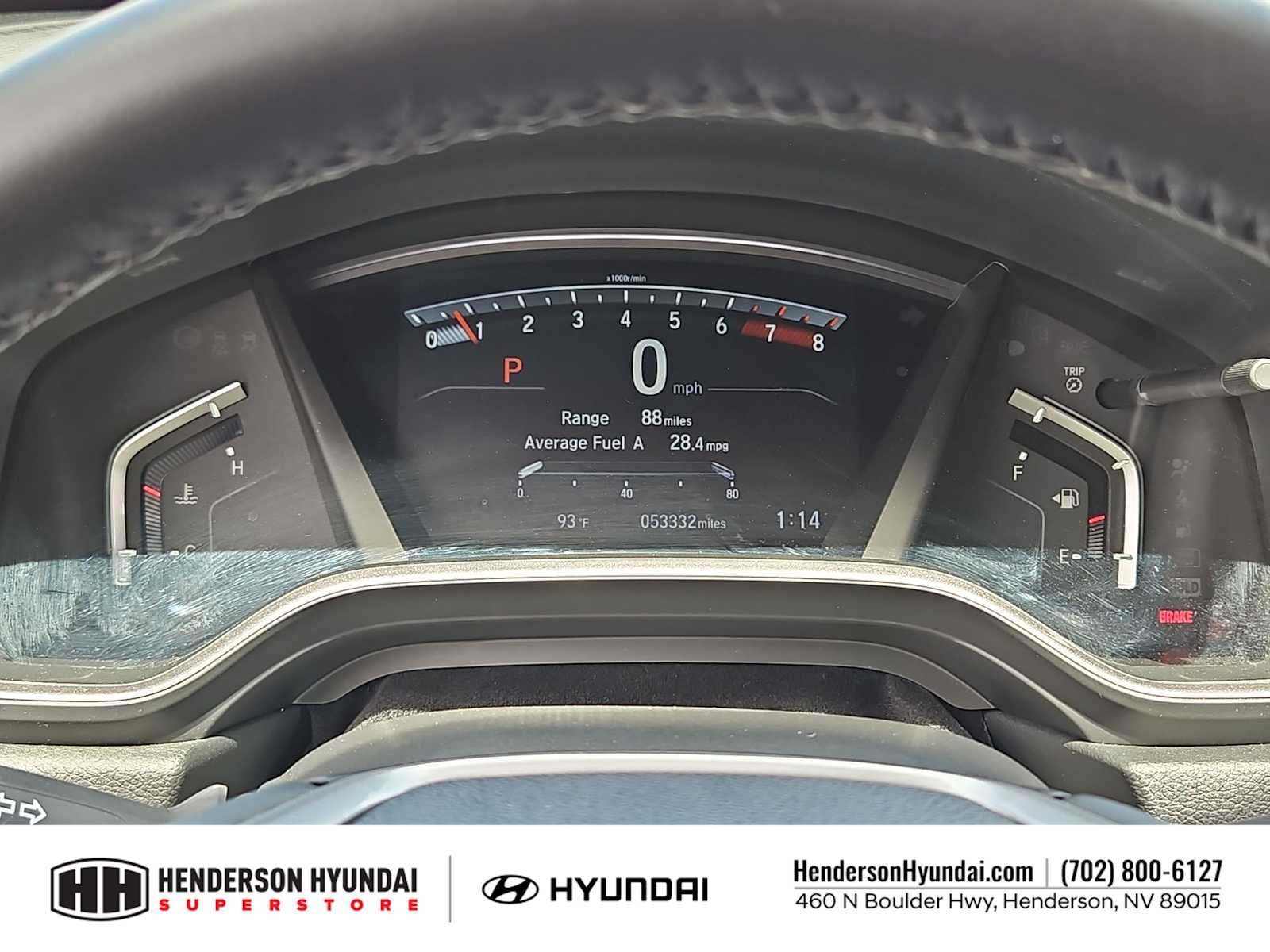 Used 2019 Basque Red Pearl II Honda EX-L image 31