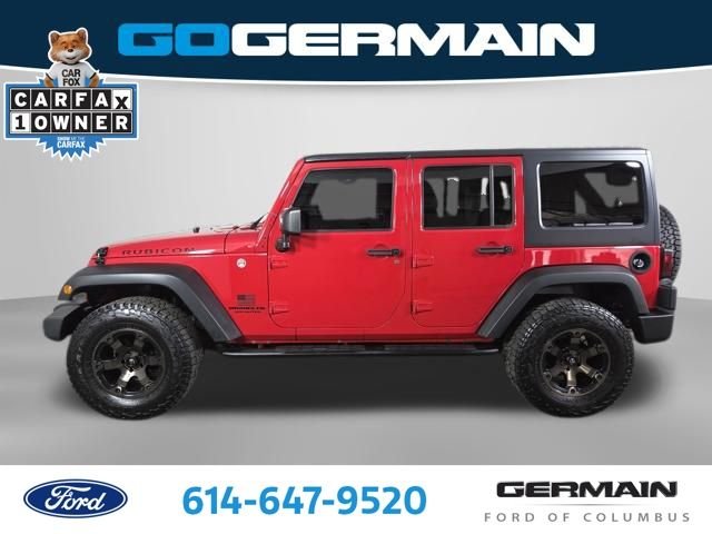 Certified Used 2017 Firecracker Red Clearcoat Jeep Unlimited Rubicon image 13