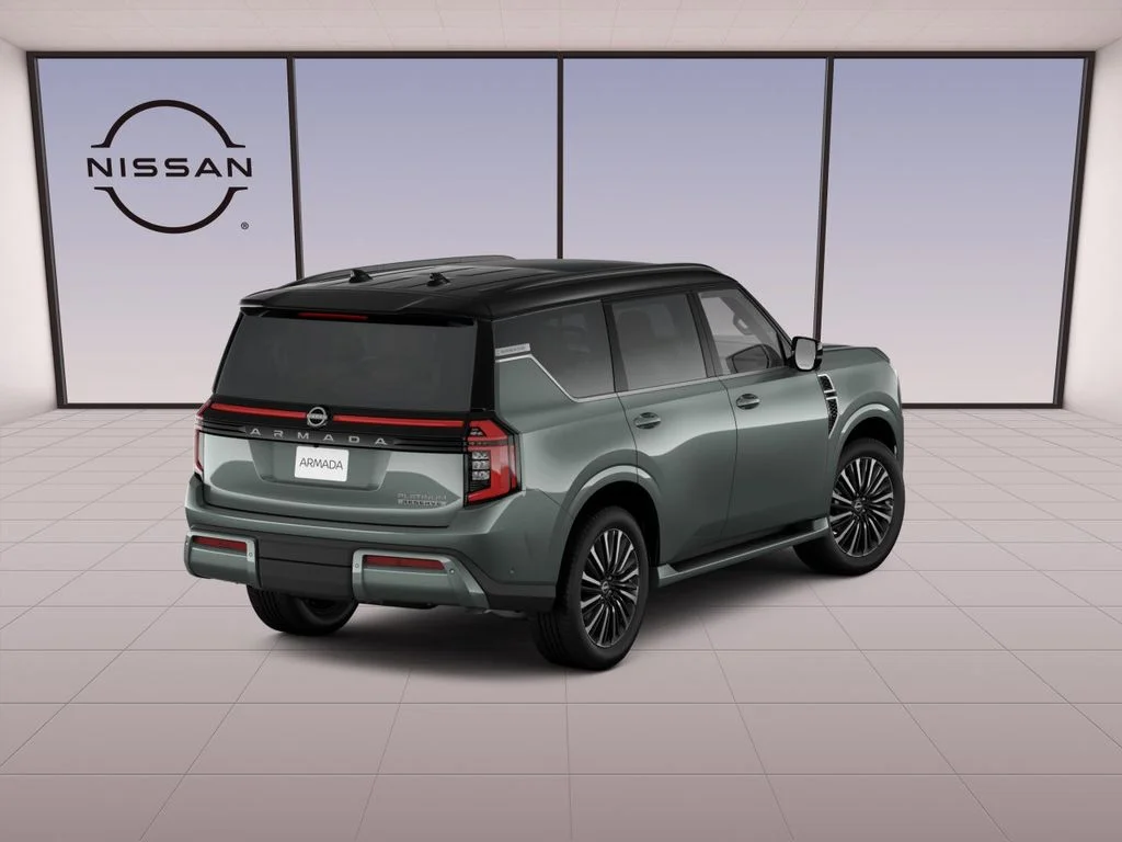 New 2026 Alpine Metallic / Super Black Two-tone Nissan Platinum Reserve image 5