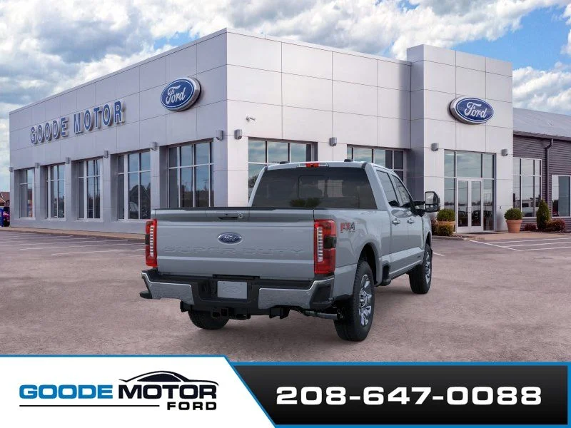 New 2026 Glacier Gray Metallic Tri-Coat Ford F-250® Lariat® image 8