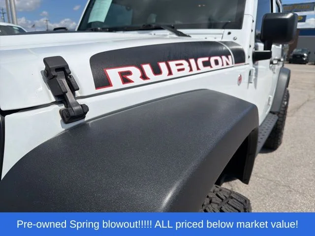 Used 2018 White Jeep Unlimited Rubicon image 4