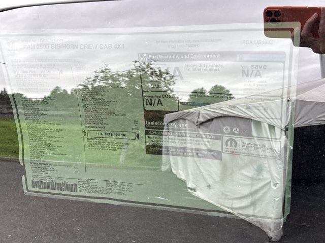 New 2027 Ceramic Gray Clear-Coat Exterior Paint RAM Big Horn image 23