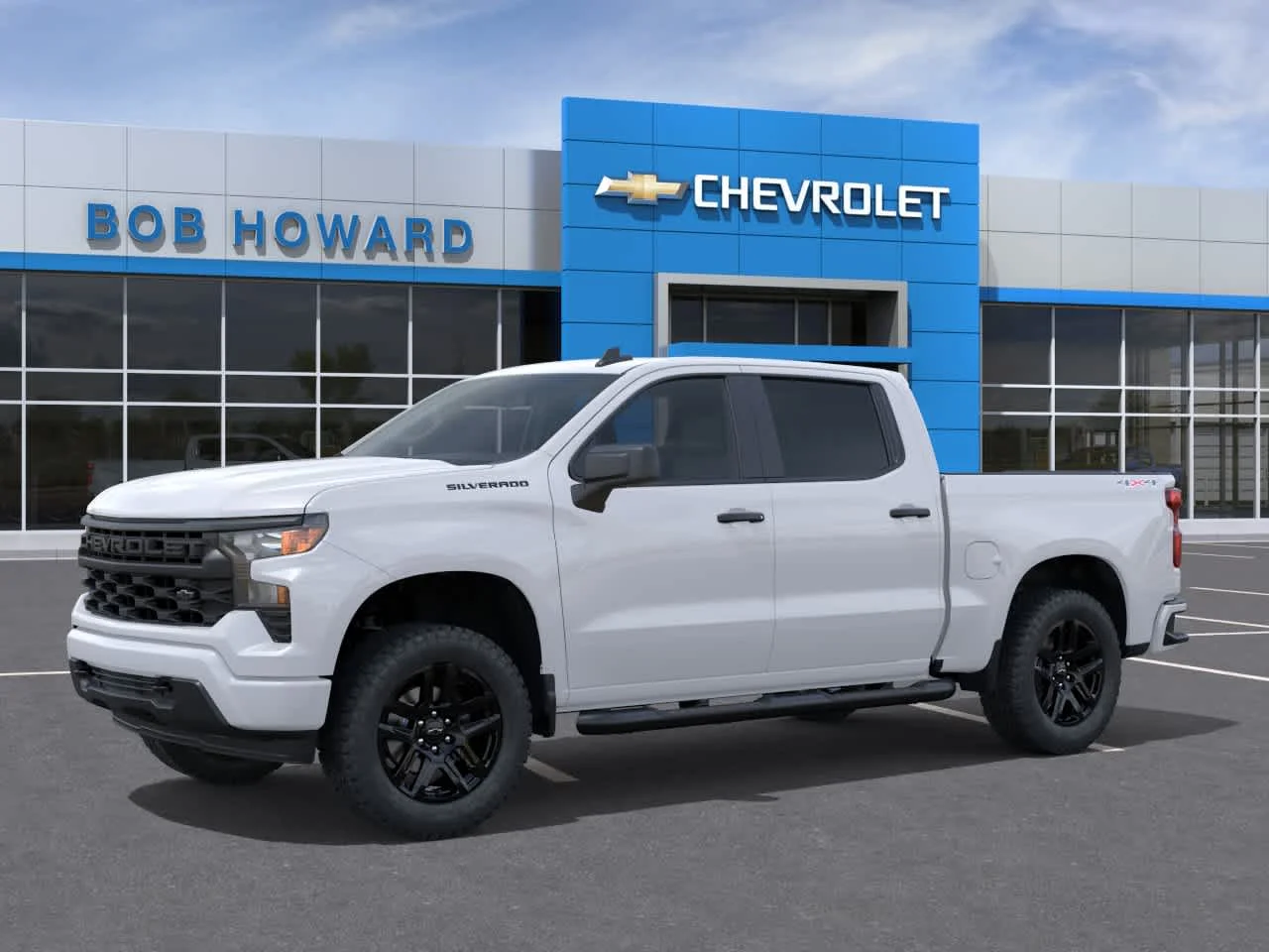 New 2026 Summit White Chevrolet Custom image 1