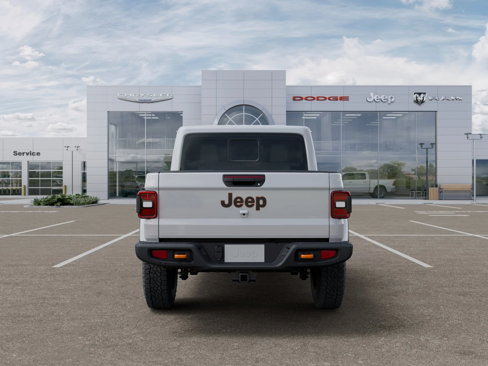 New 2026 Bright White Clear-Coat Exterior Paint Jeep Mojave image 35