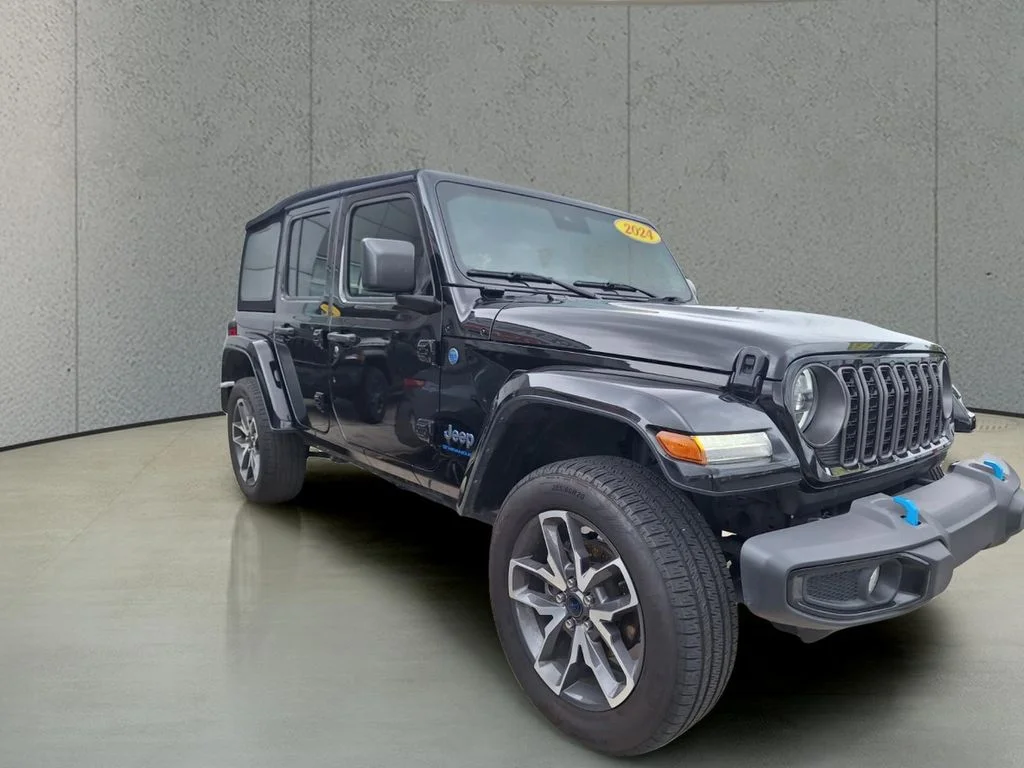 Used 2024 Black Jeep Sport S 4xe image 7