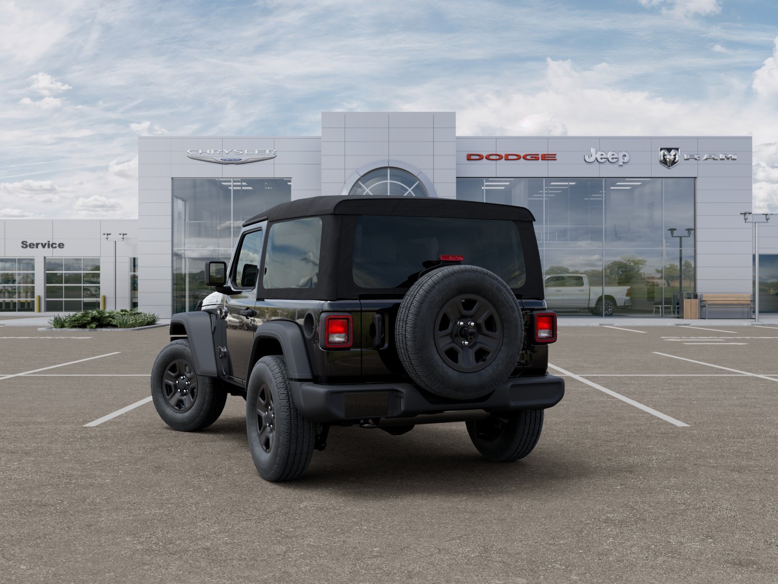New 2026 Black Clear-Coat Exterior Paint Jeep Sport image 15