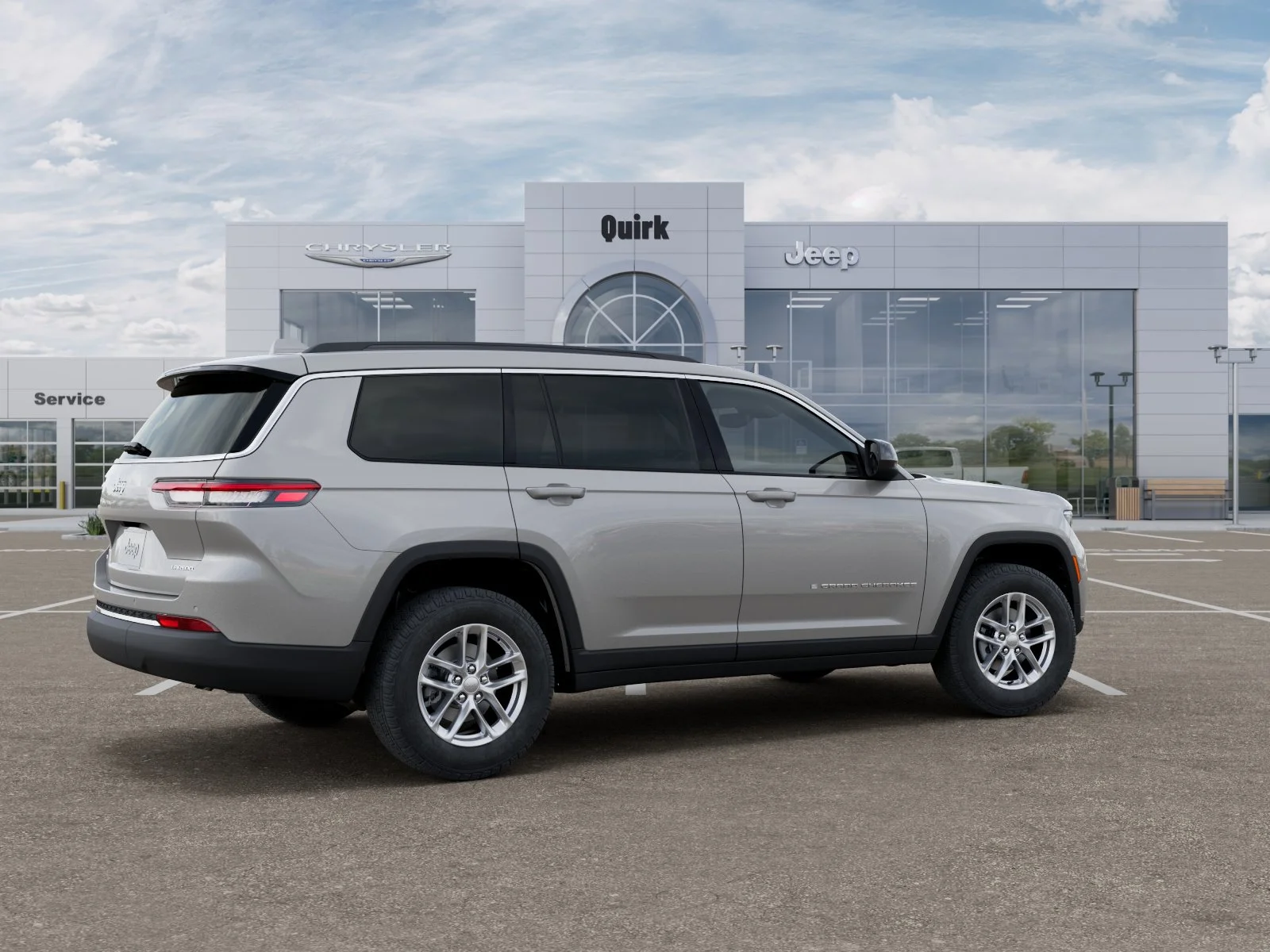 New 2026 Silver Zynith Exterior Paint Jeep Laredo X image 4