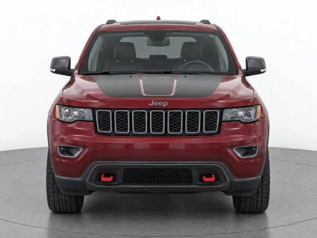Used 2017 Velvet Red Pearlc Jeep Trailhawk image 5
