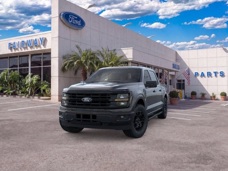 New 2026 Agate Black Metallic Ford XLT image 2