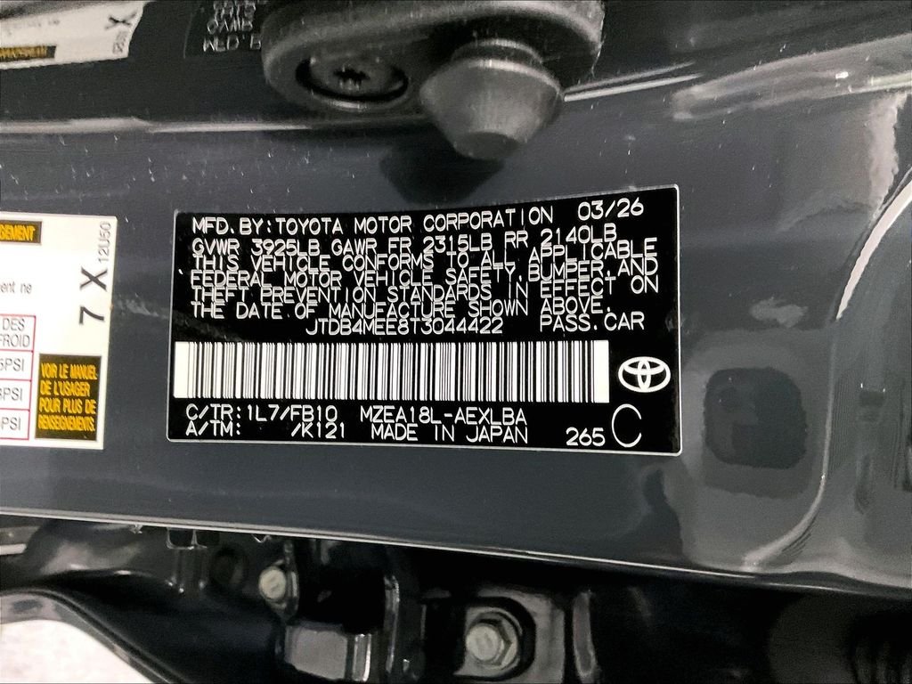 Used 2026 Gray Toyota LE image 34