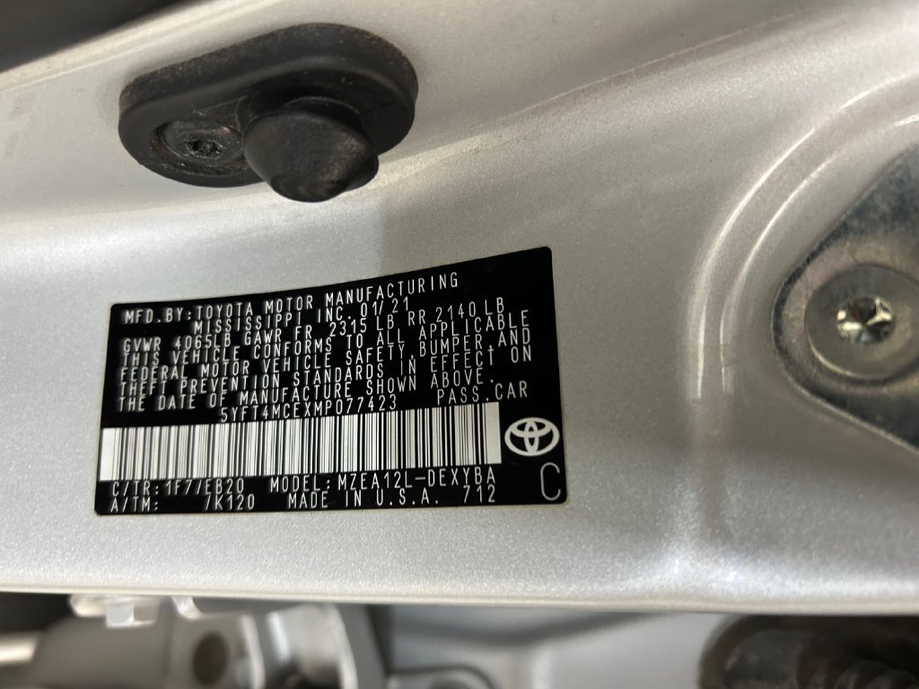 Used 2021 Silver Toyota XSE image 20