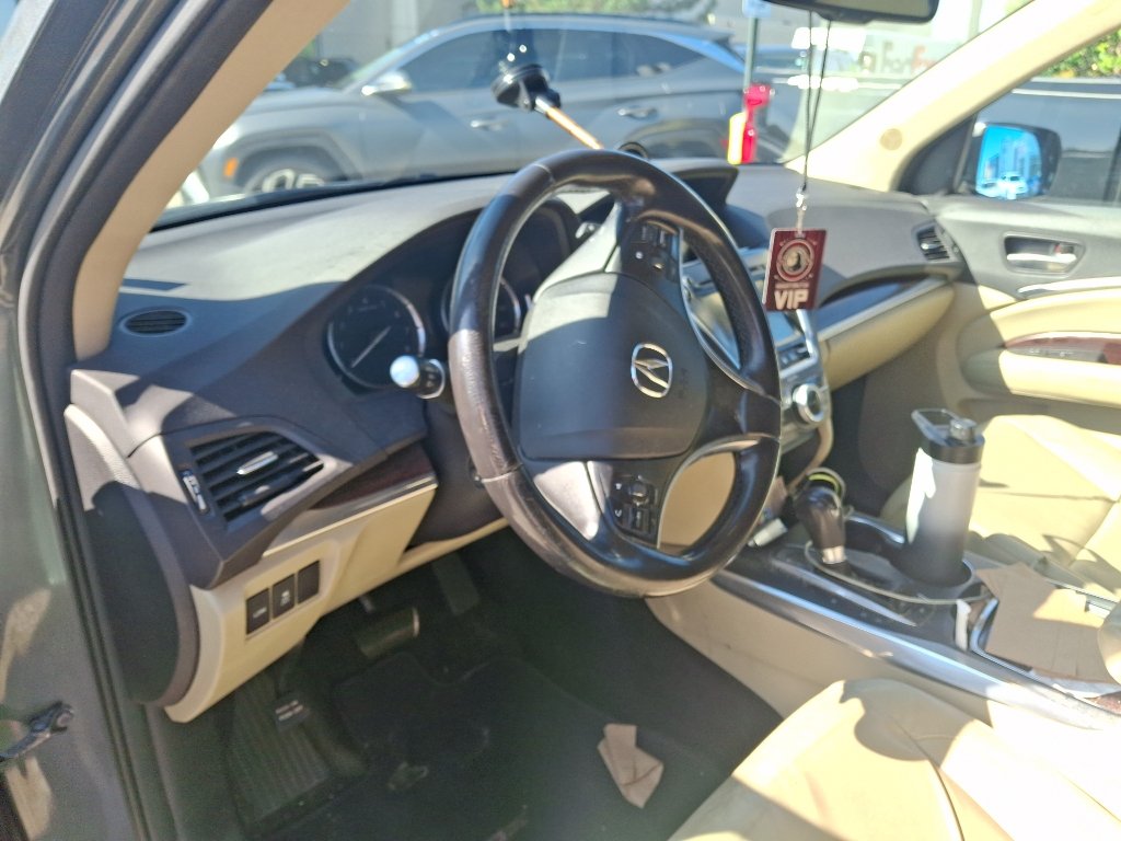 Used 2015 Forest Mist Metallic Acura Tech Pkg image 2