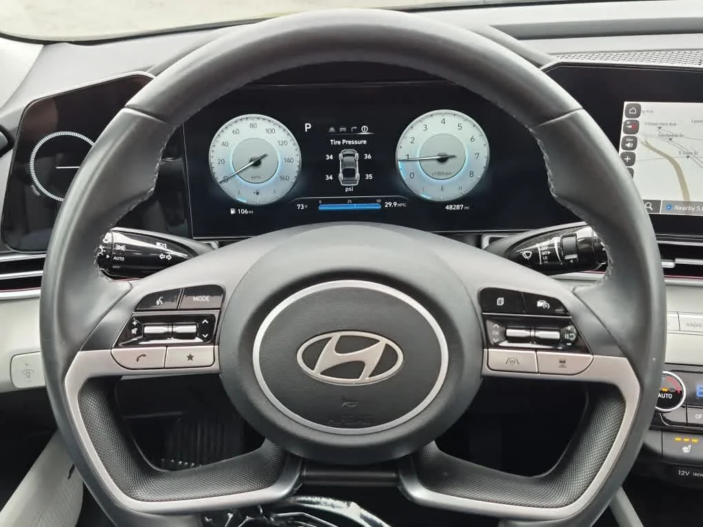Certified Used 2024 Amazon Gray Hyundai Limited image 18