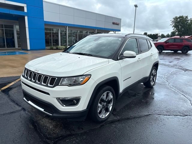 Used 2018 Jeep Compass Limited with VIN 3C4NJDCB0JT190684 for sale in Rochester, IN