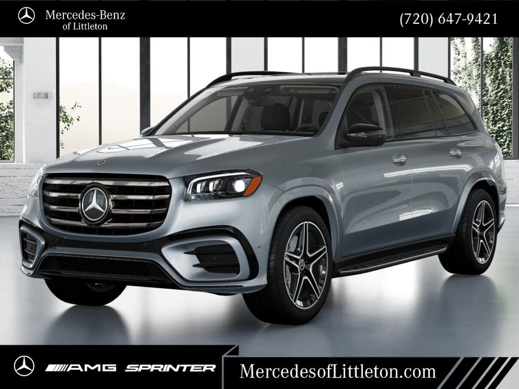 New 2026 Cirrus Silver Metallic Mercedes-Benz GLS 450 image 1