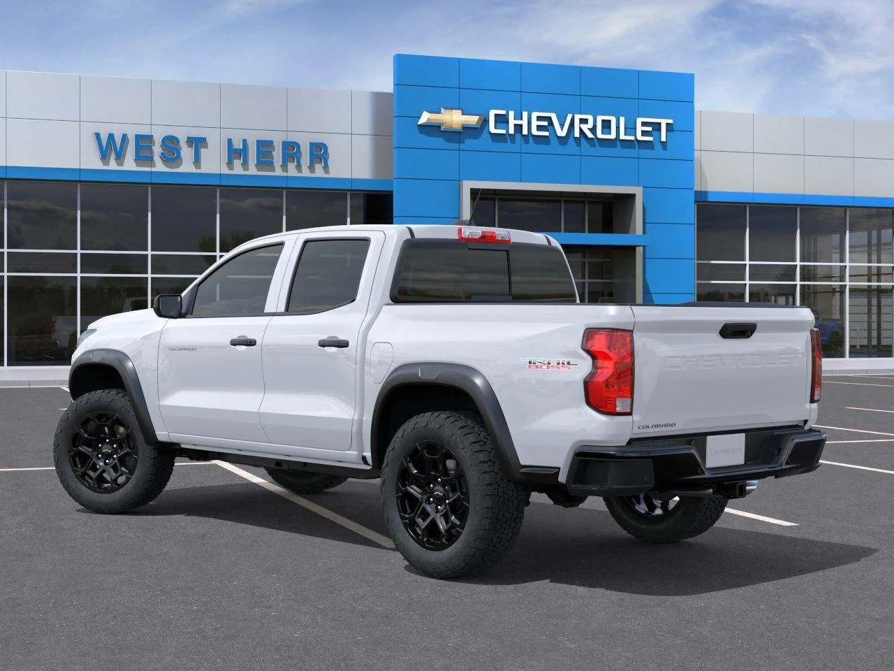 New 2026 Summit White Chevrolet Trail Boss image 3