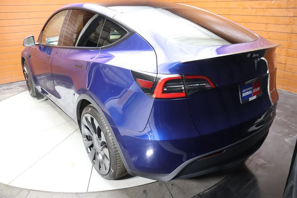 Used 2023 Deep Blue Metallic Tesla Performance image 11
