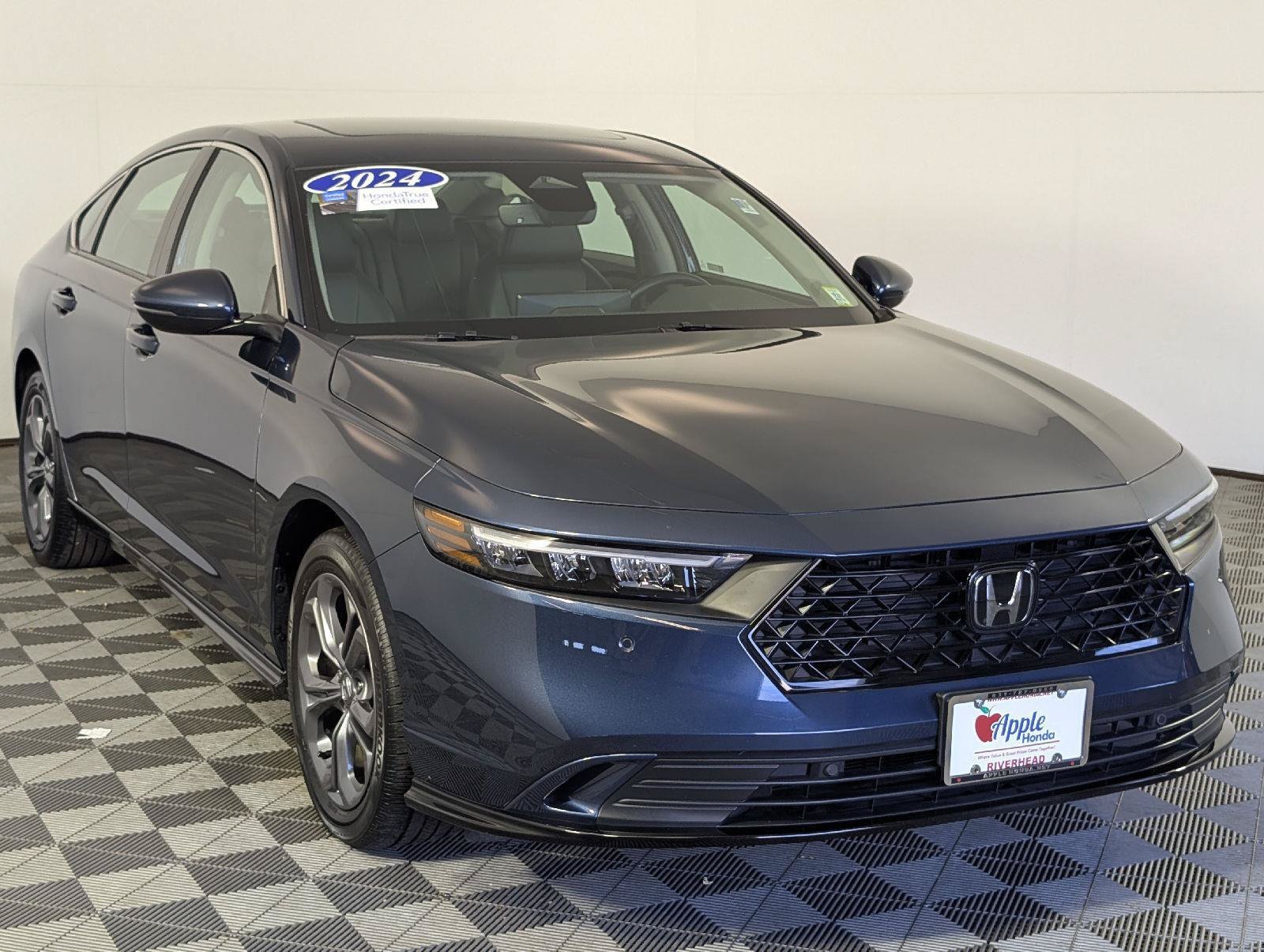 Certified Used 2024 Canyon River Blue Metallic Honda HYBRID EX-L image 38