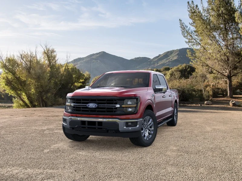 New 2025 Rapid Red Metallic Tinted Clearcoat Ford XLT image 25