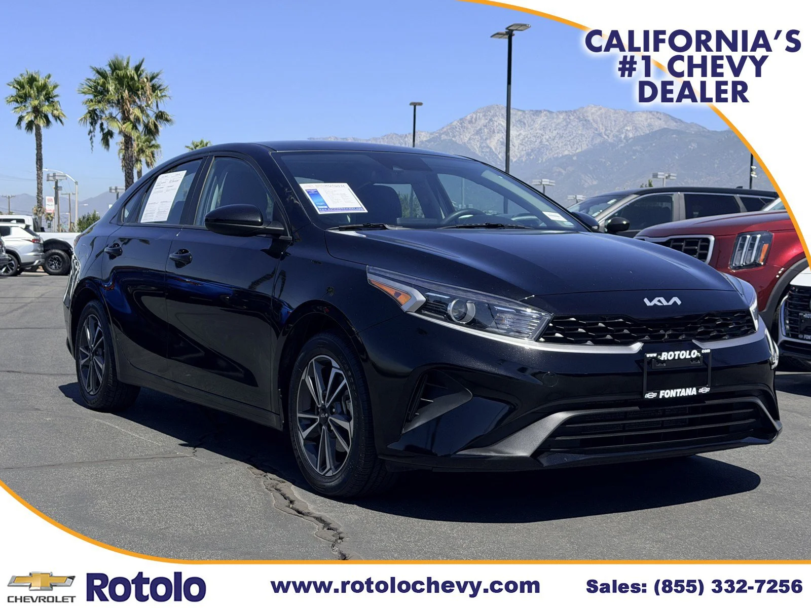 Used 2023 Aurora Black Kia LXS image 1