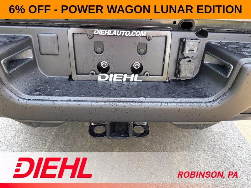 New 2026 Ceramic Gray Clear-Coat Exterior Paint RAM Power Wagon image 11