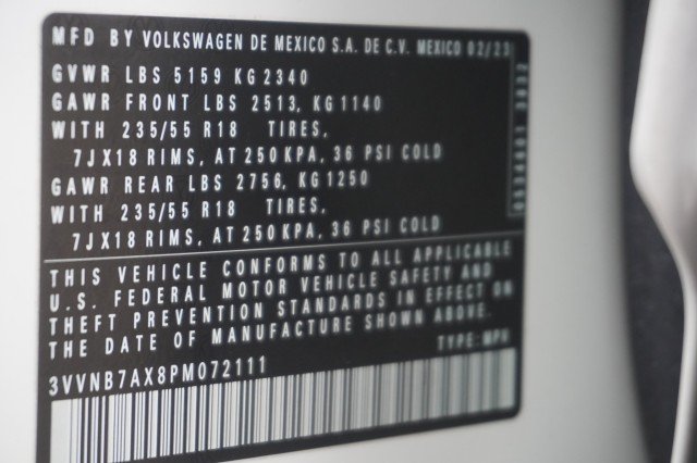 Used 2023 WHITE Volkswagen SE image 39