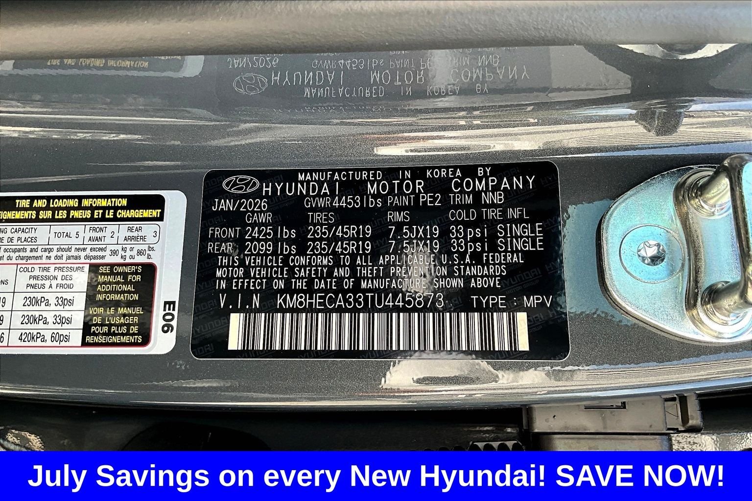 New 2026 Gray Hyundai Limited AWD image 10