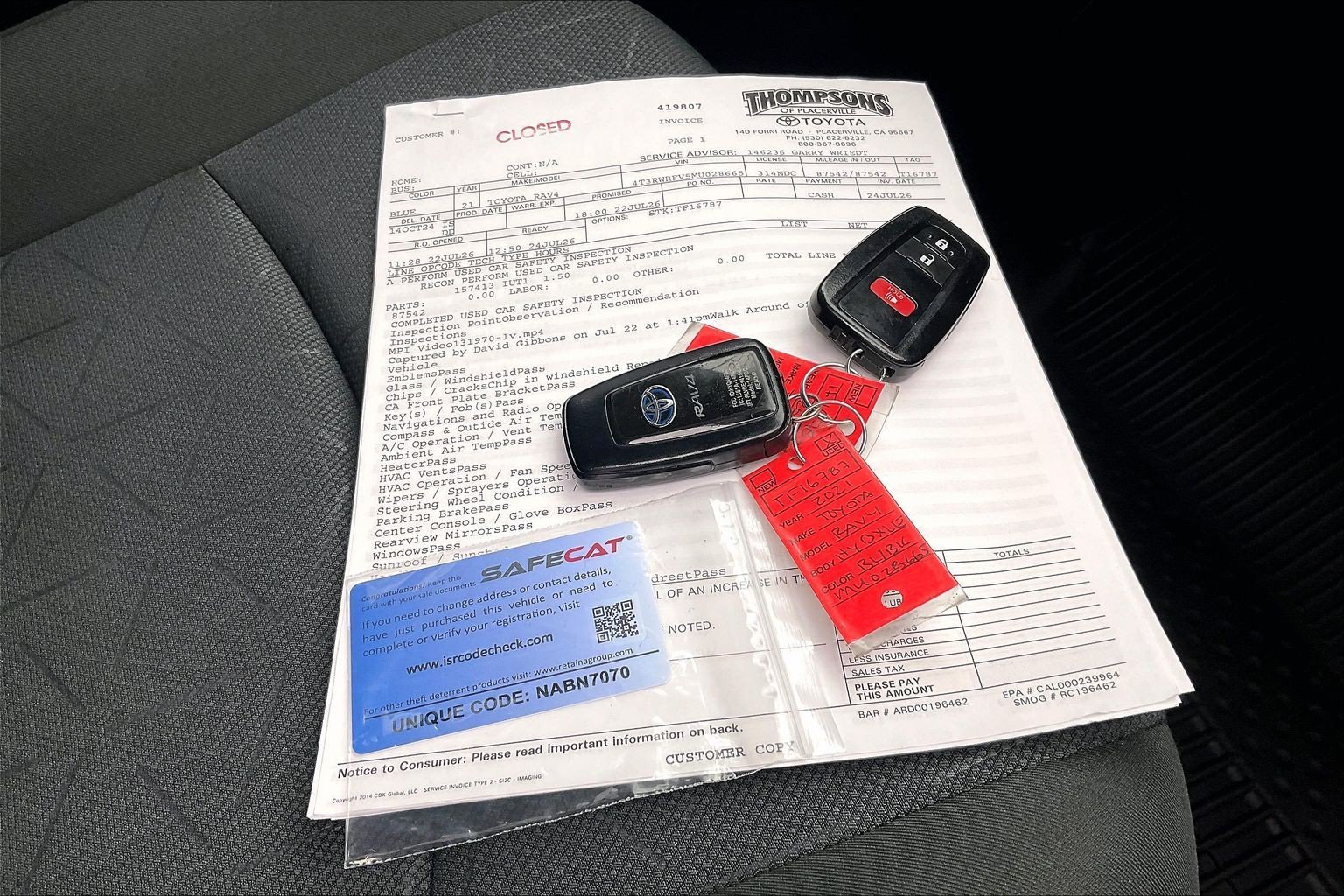 Used 2021 Blueprint Toyota XLE image 11