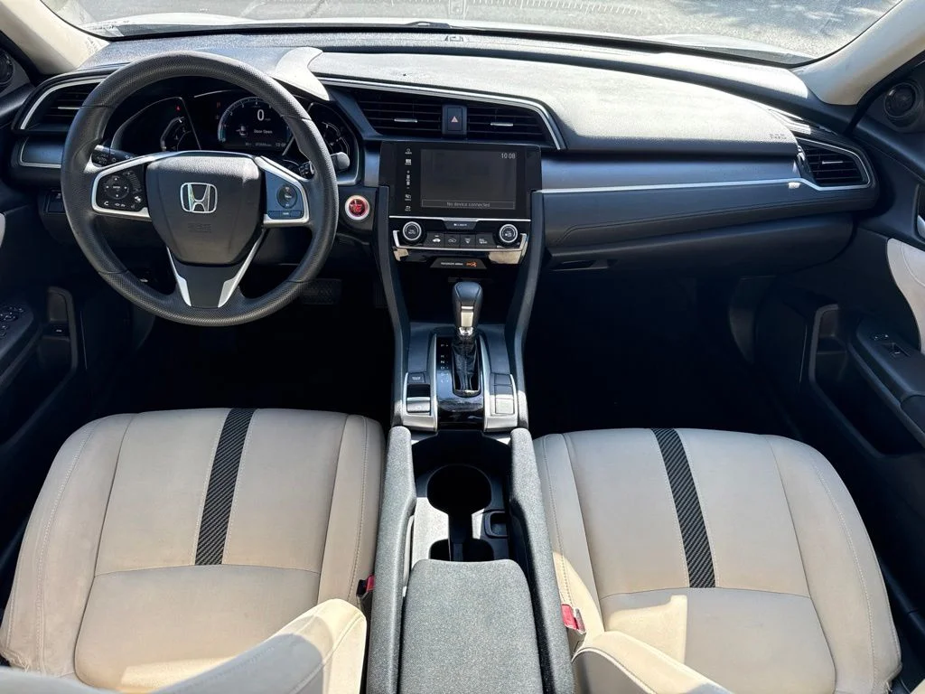 Certified Used 2018 Taffeta White Honda EX image 15