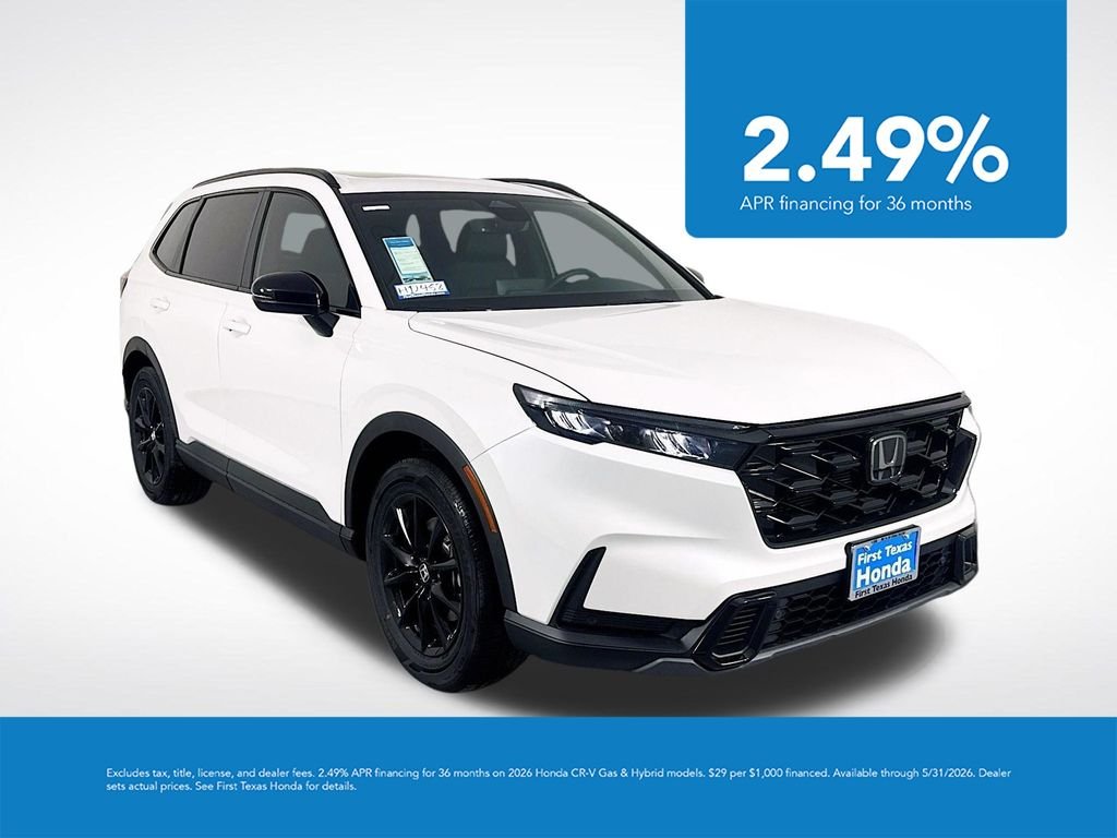 New 2026 Platinum White Pearl Honda Sport-L image 1