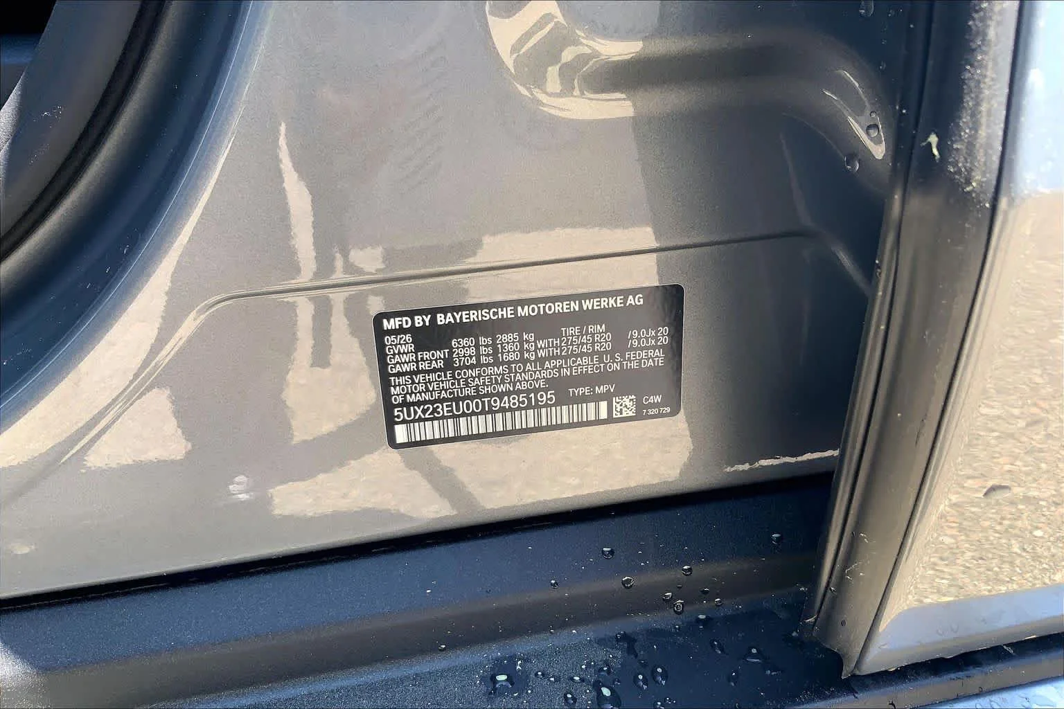 New 2026 Skyscraper Grey Metallic BMW xDrive40i image 18