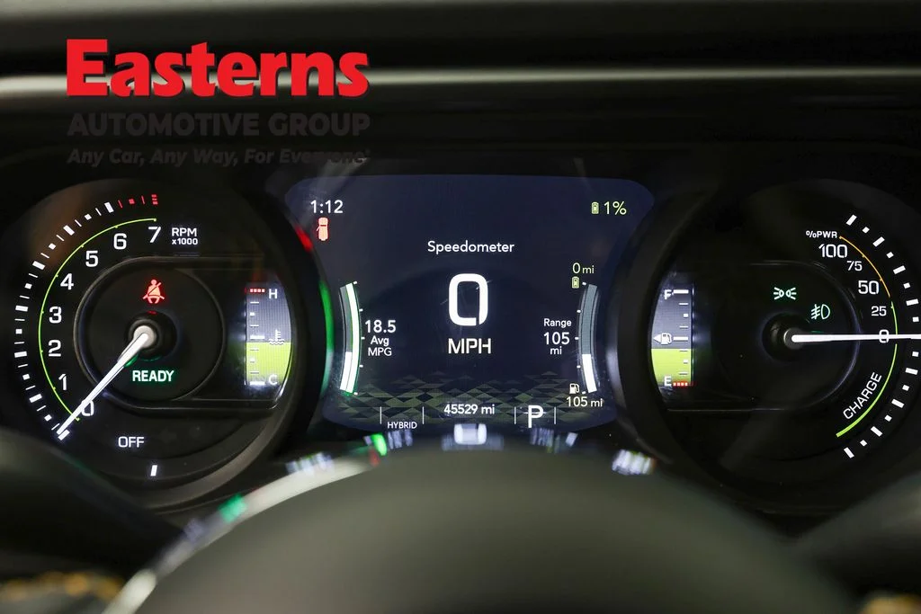 Used 2024 Gray Jeep Sahara 4xe image 18