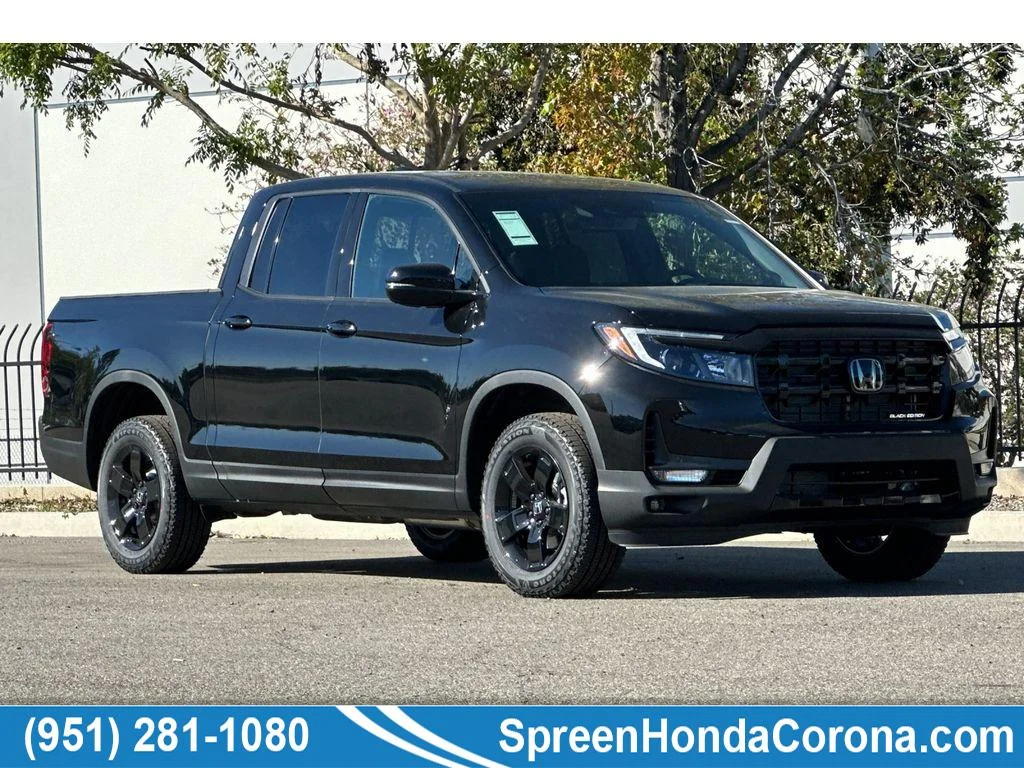 New 2026 Crystal Black Pearl Honda Black Edition image 1