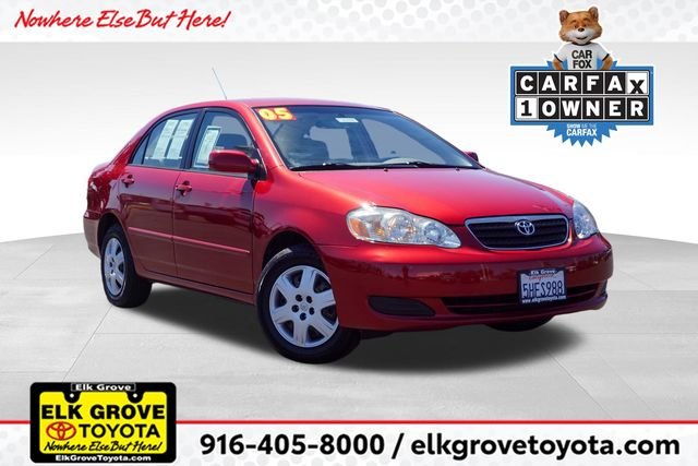 Used 2005 Red Toyota LE image 1