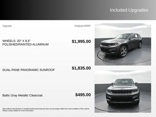 Used 2022 Gray Jeep 4xe image 4