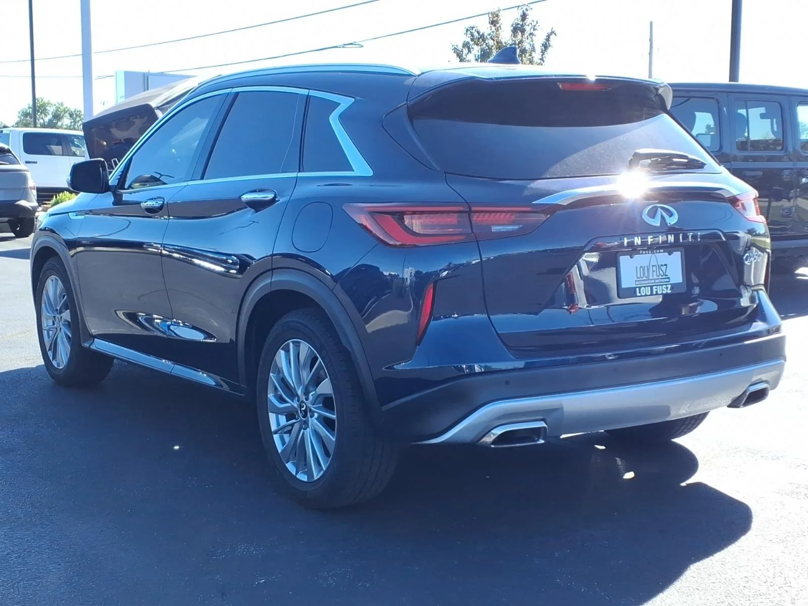 Used 2024 Hermosa Blue INFINITI LUXE image 5