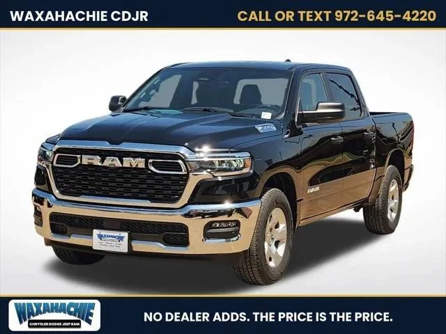 New 2026 Diamond Black Crystal Pearl-Coat Exterior Paint RAM LONE STAR image 2