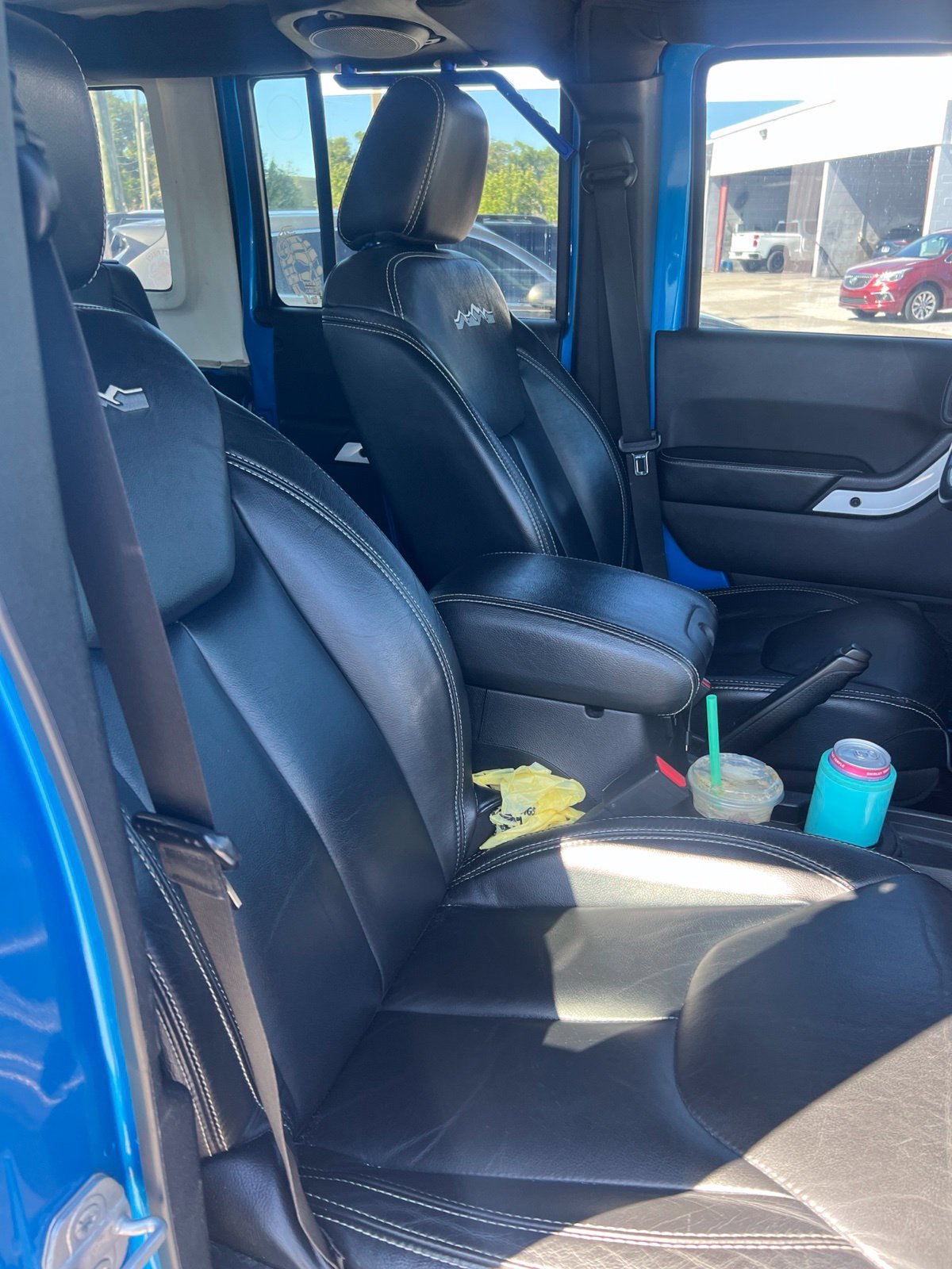 Used 2014 Blue Jeep Unlimited Polar Edition image 19