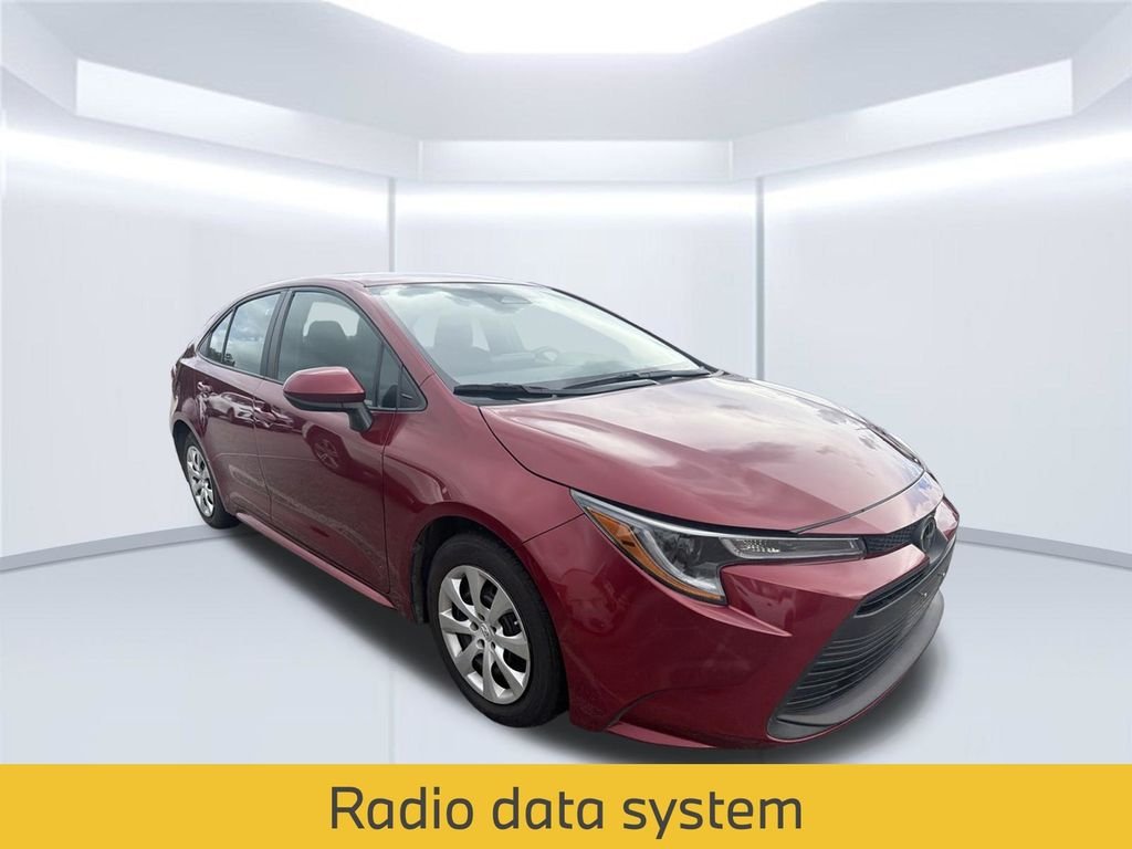 Used 2025 Red Toyota LE image 4