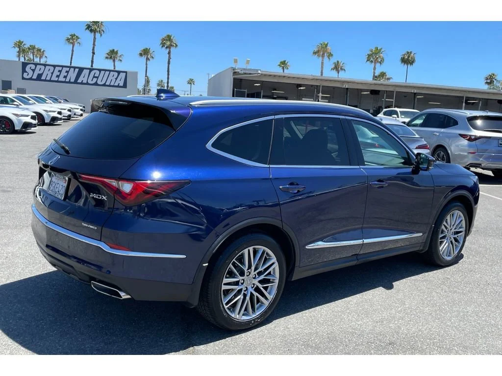 Used 2023 Fathom Blue Pearl Acura SH-AWD ADVANCE image 61