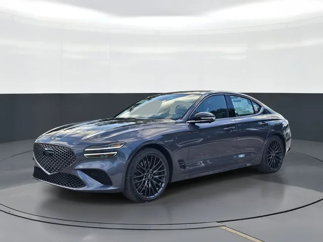 New 2026 Genesis G70 3.3T Prestige Graphite 4D Sedan in Miami
