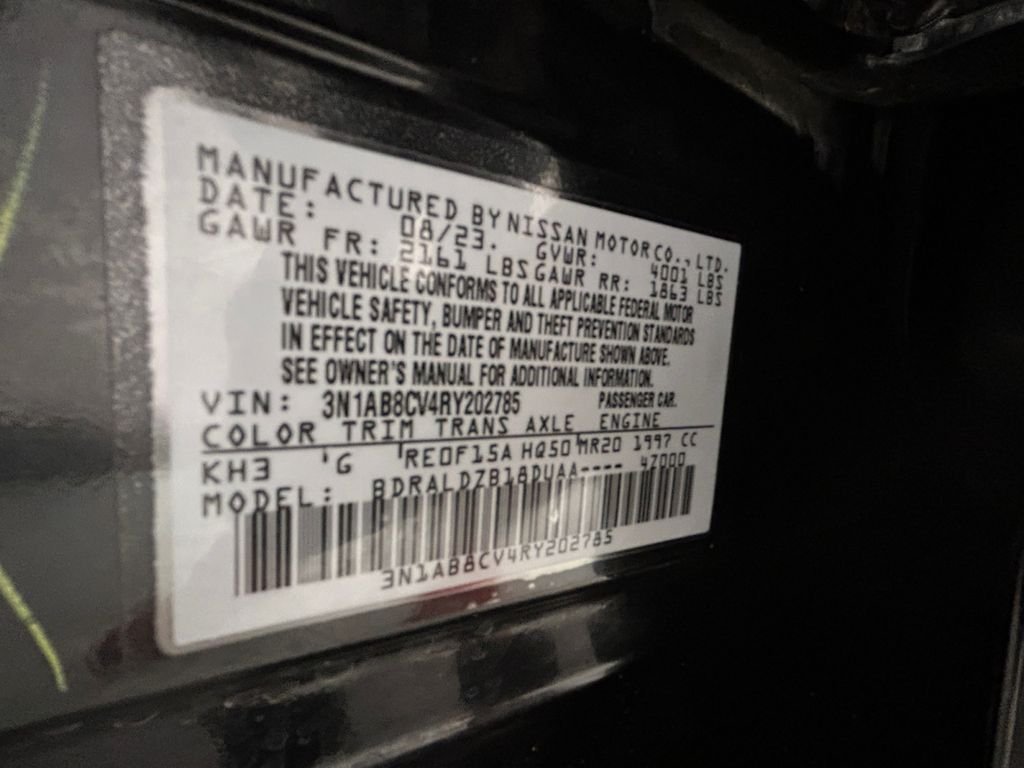 Used 2024 Black Nissan SV image 20