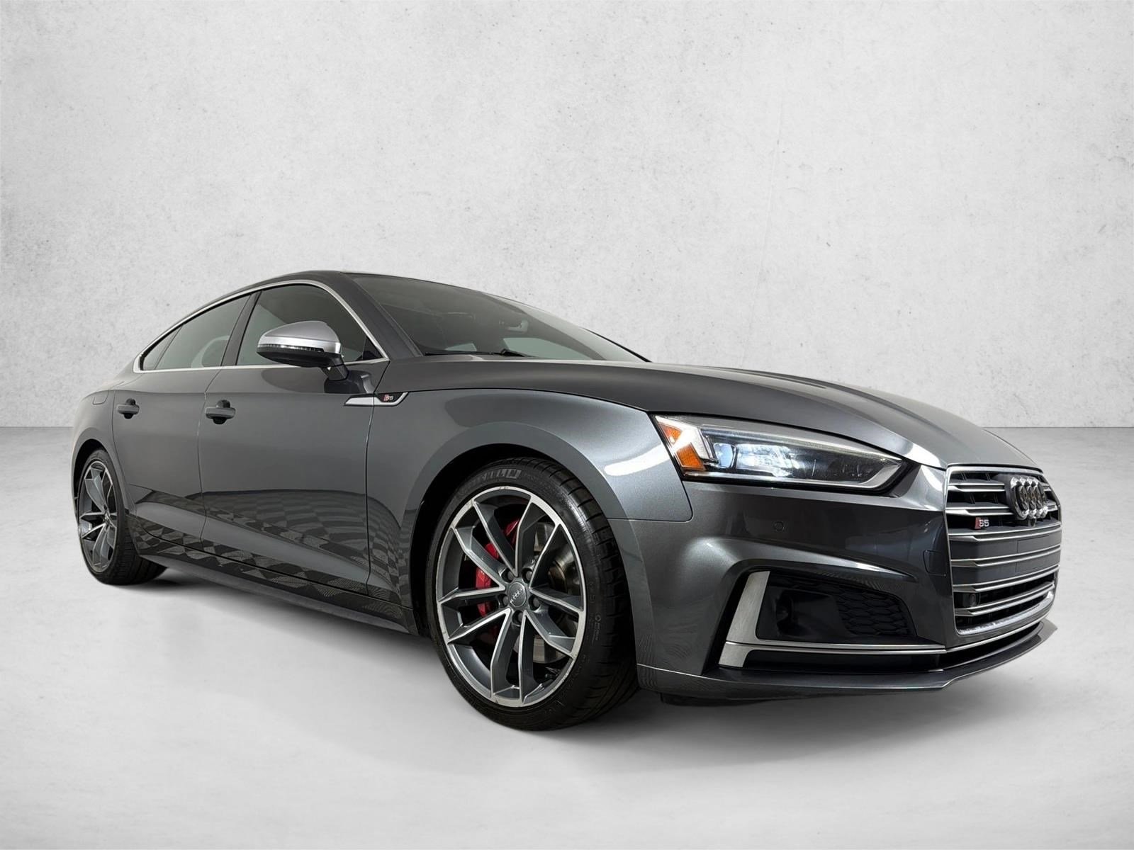 Used 2018 Daytona Gray Pearl Audi Prestige image 1