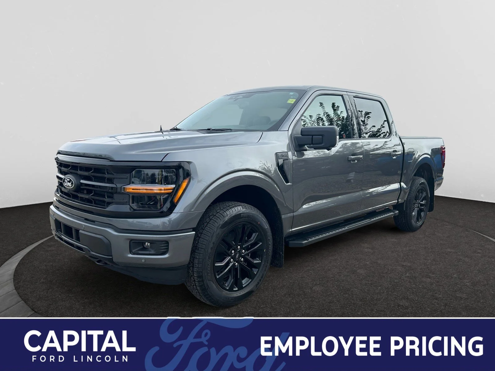 New 2026 Carbonized Grey Metallic Ford XLT image 1